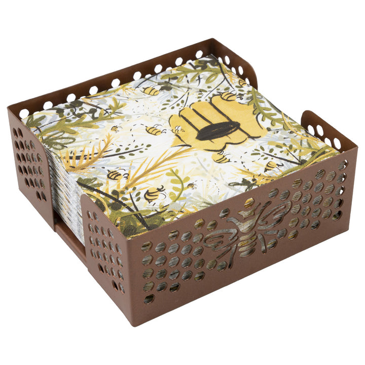 Bee Cocktail Caddy Copper