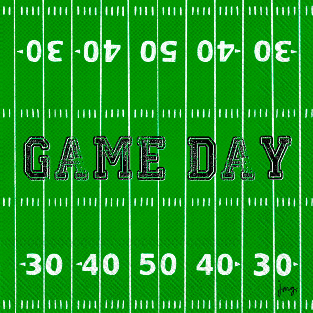 Game Day Field Cocktail Napkin