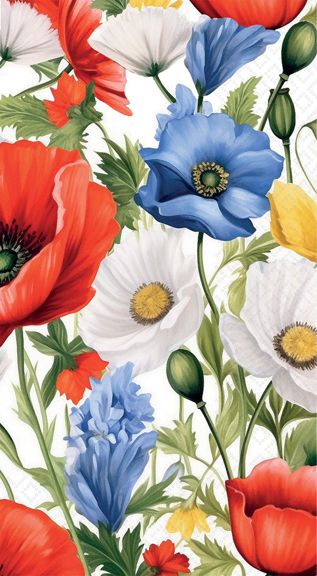 Summer Blossoms Guest Towel
