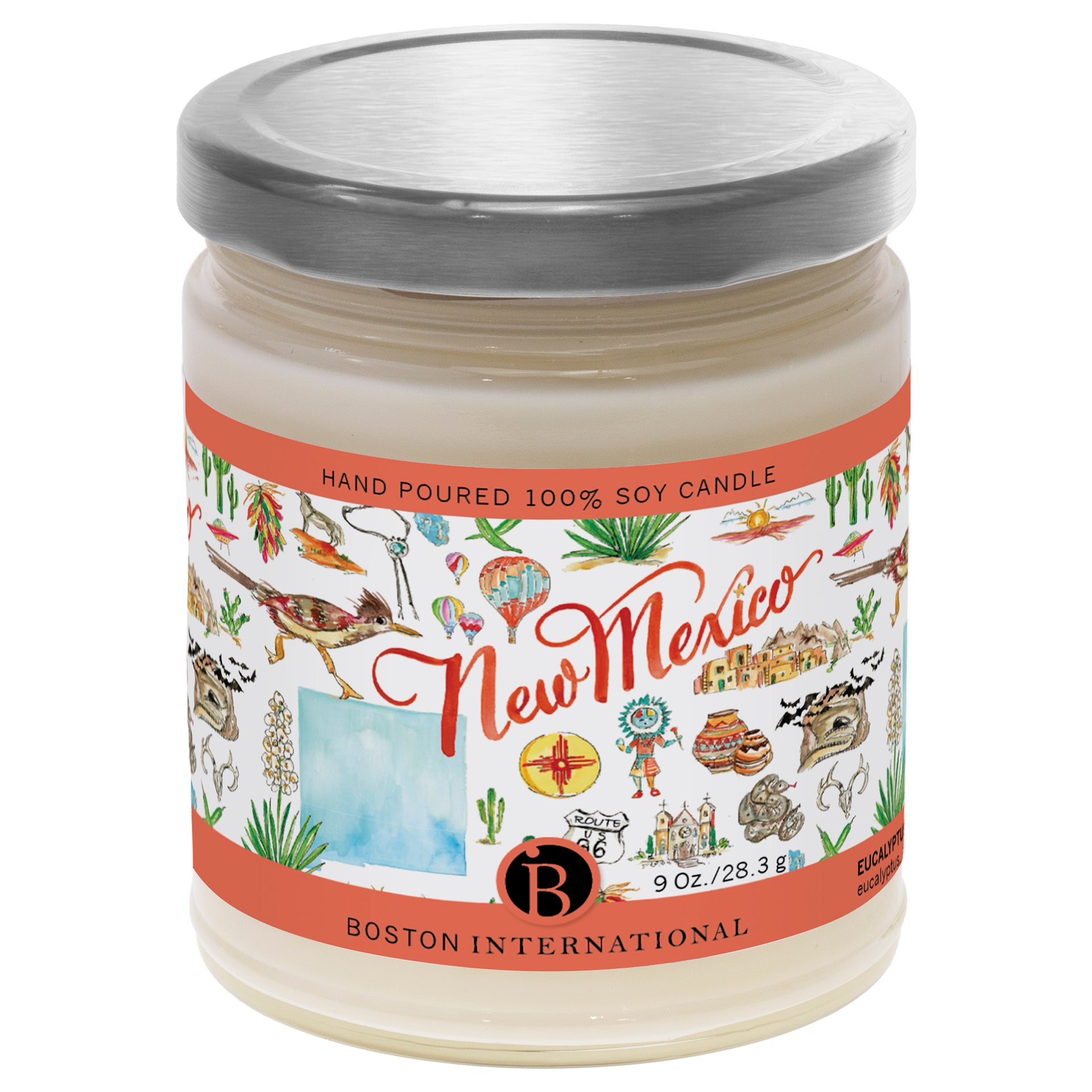 New Mexico State Candle