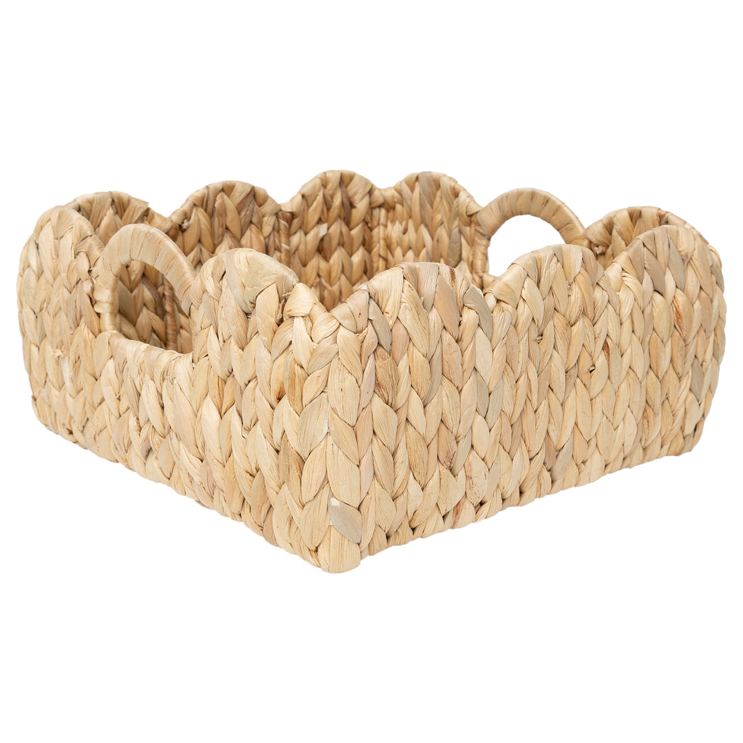 Water Hyacinth Square Baskets (Set of 2)