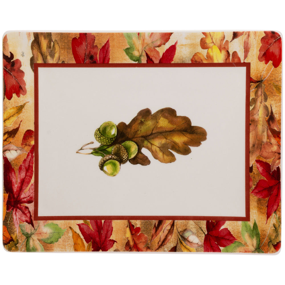 BRIGHT AUTUMN RECT PLATE