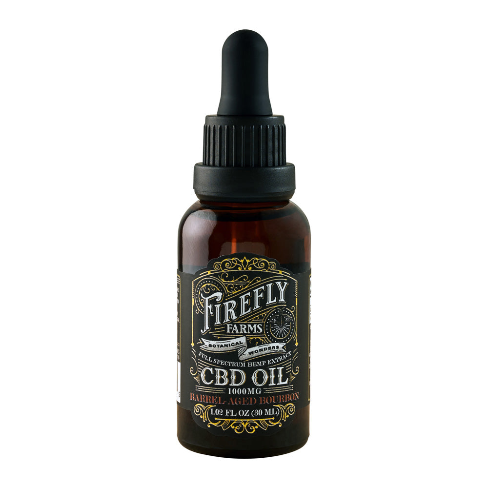 CBD OIL TINCTURE 1000 mg BARREL AGED BOURBON