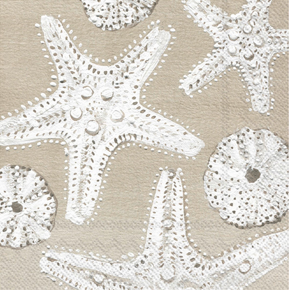 Beach Treasures Starfish Cocktail Napkin