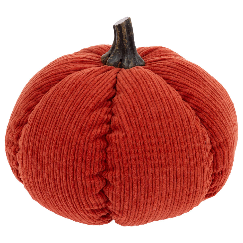 Spice Plush Corduroy Pumpkin