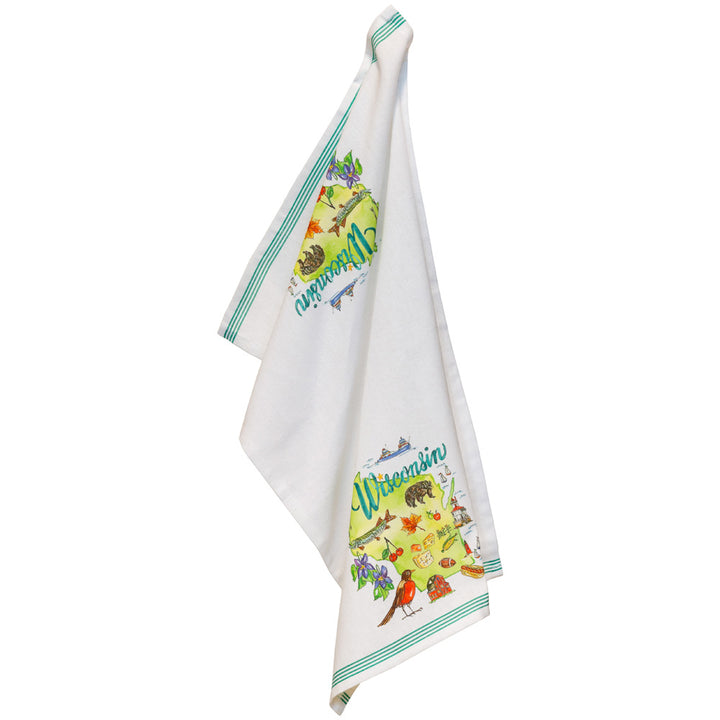 Wisconsin Tea Towels (Set of 2)