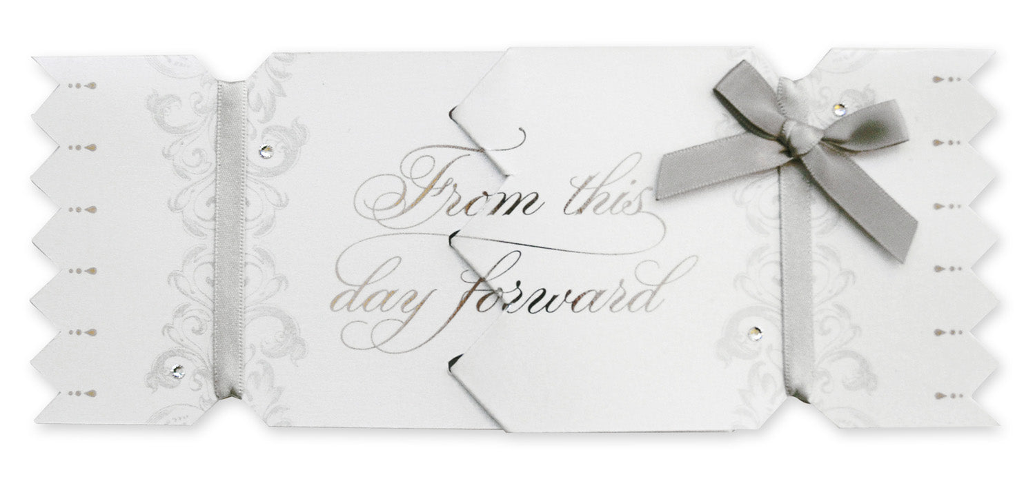 Cracker Card/From This Day Forward- Silv