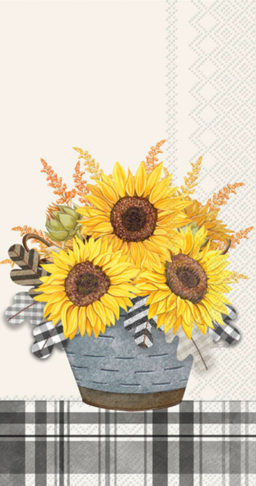 GUEST/GINGHAM SUNFLOWERS