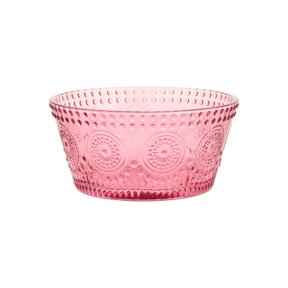 PINK CODI GLASS BOWL SM