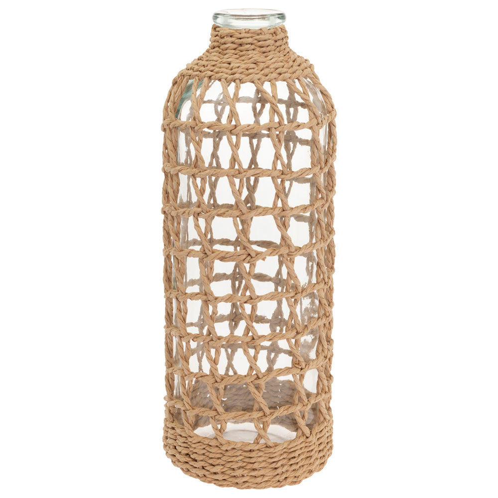 NAUTICAL ROPE VASE LG