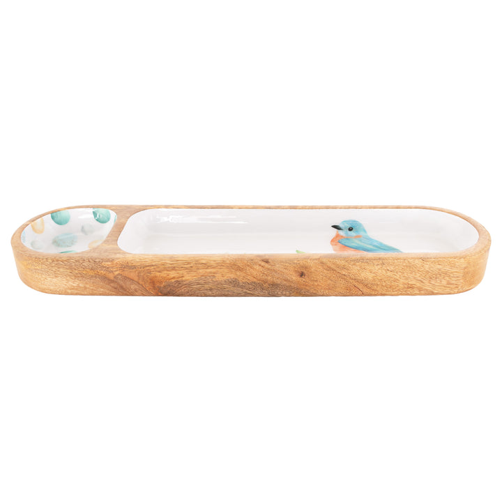 Eastern Bluebird 2 Sectioned Tray