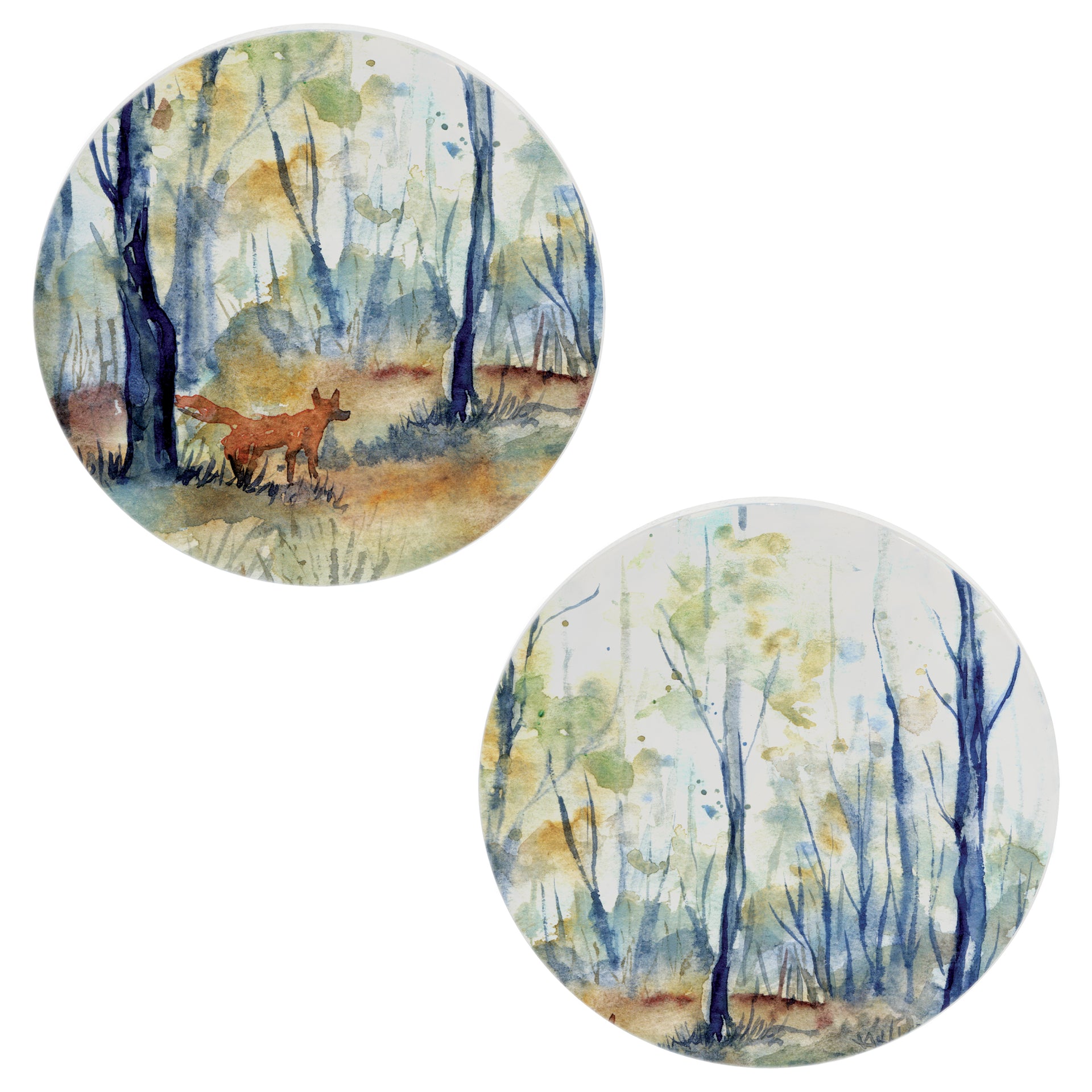 Amber Woods Coasters (Set of 12)