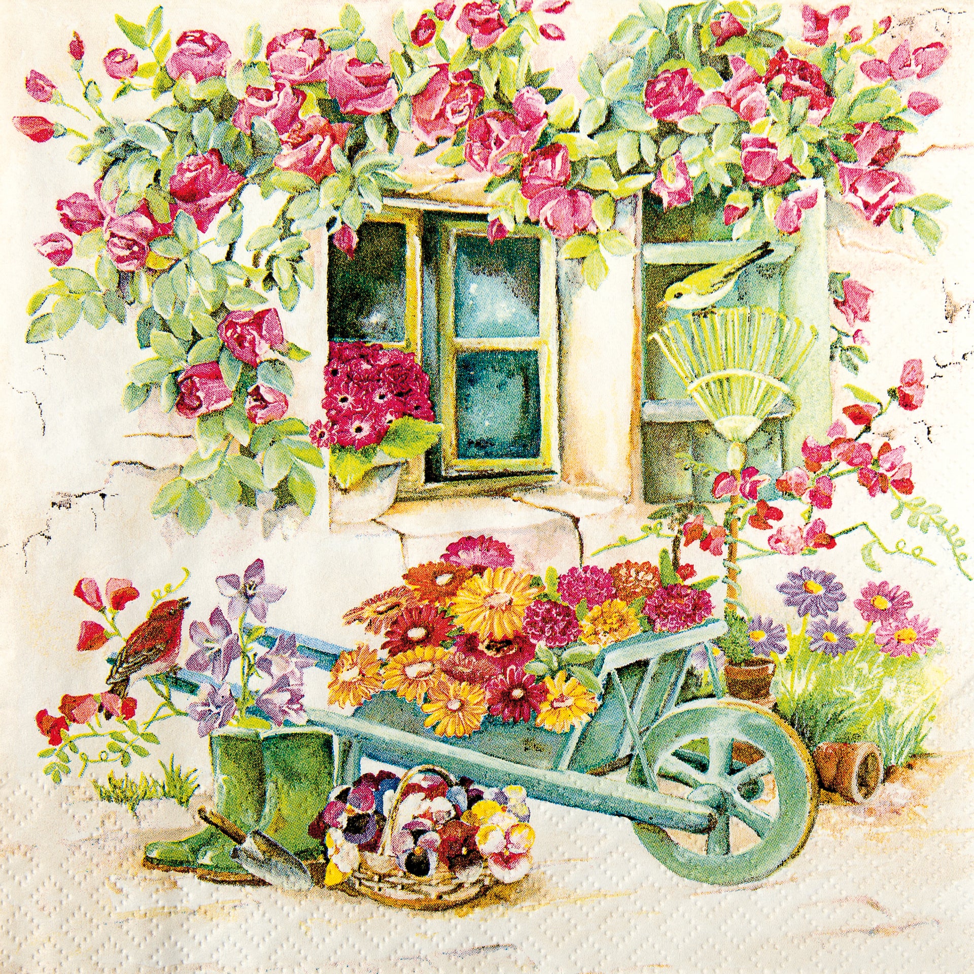 Tuscan Garden Lunch Napkin