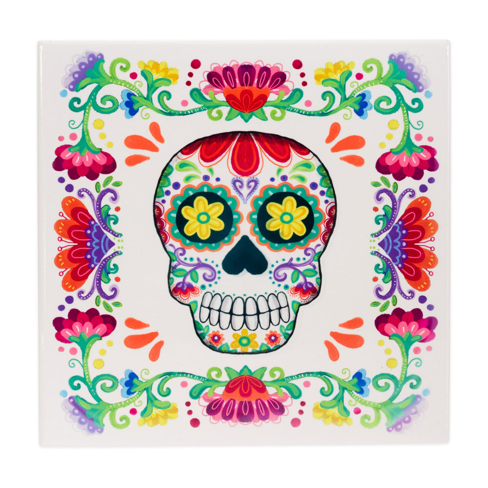 No Vida Cantina White Trivet