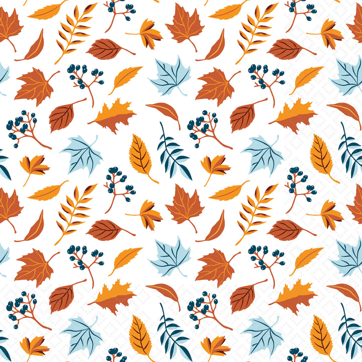 Autumn Leaves Scatter Lunch Napkin
