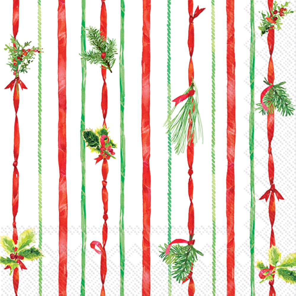 Ribbon Stripe Lunch Napkin