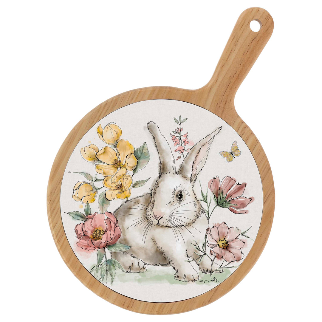 Garden Reverie Rabbit Cheeseboard