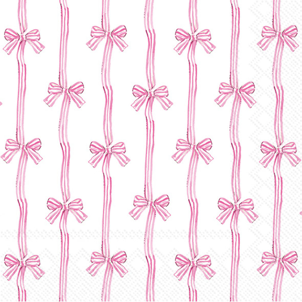 Baby Toile Lunch Napkin Pink