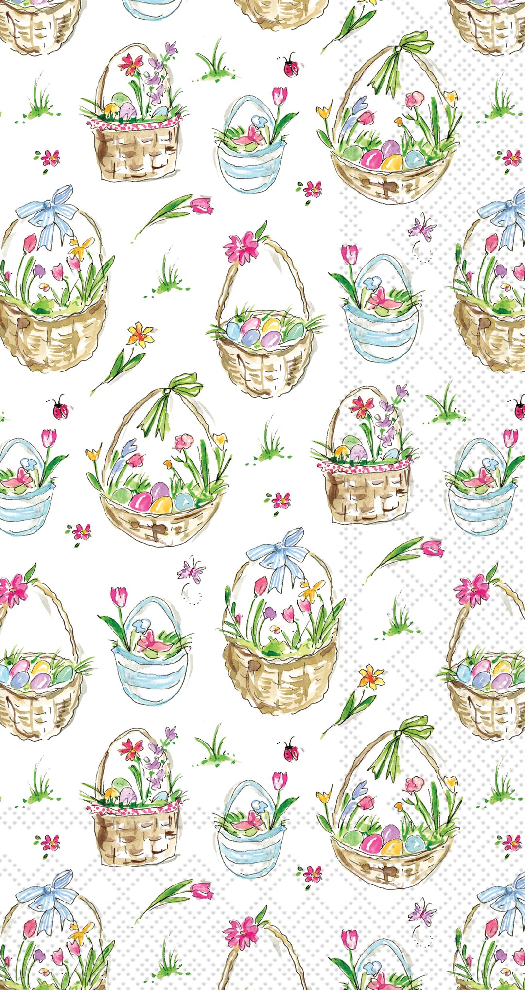 Easter Basket Guest Towel