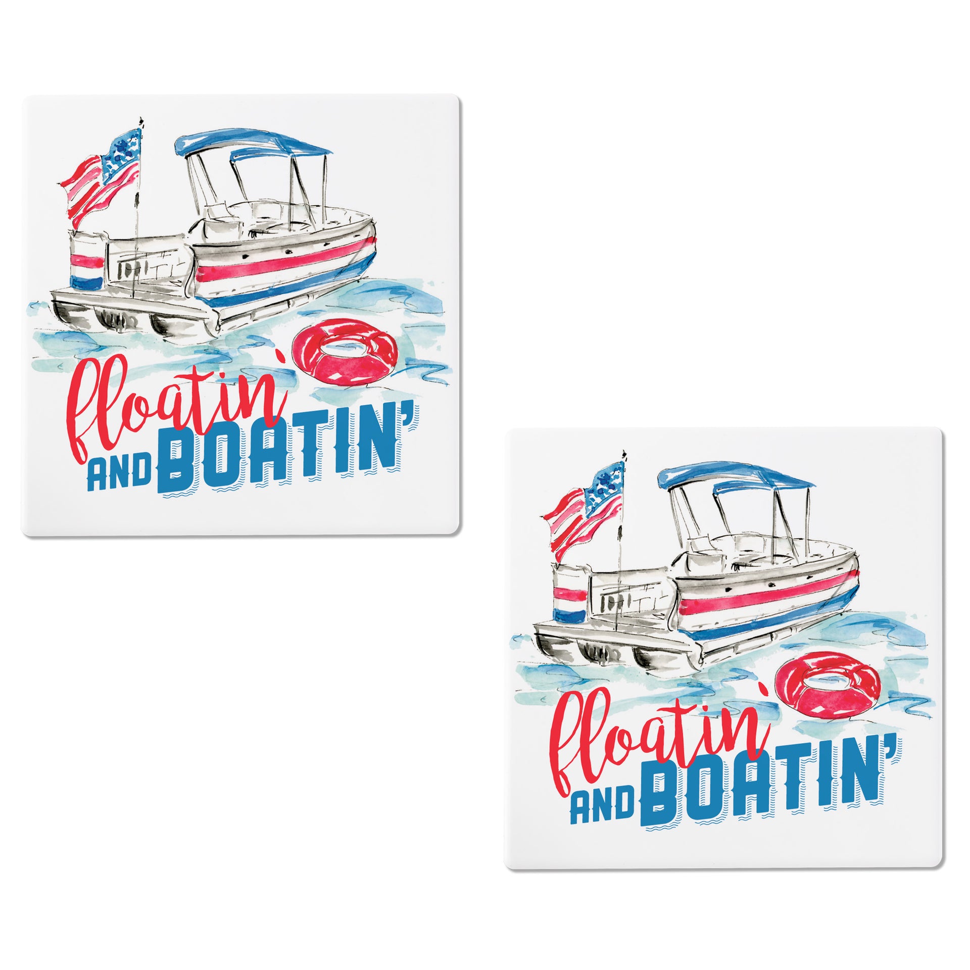 Floatin And Boating Coasters