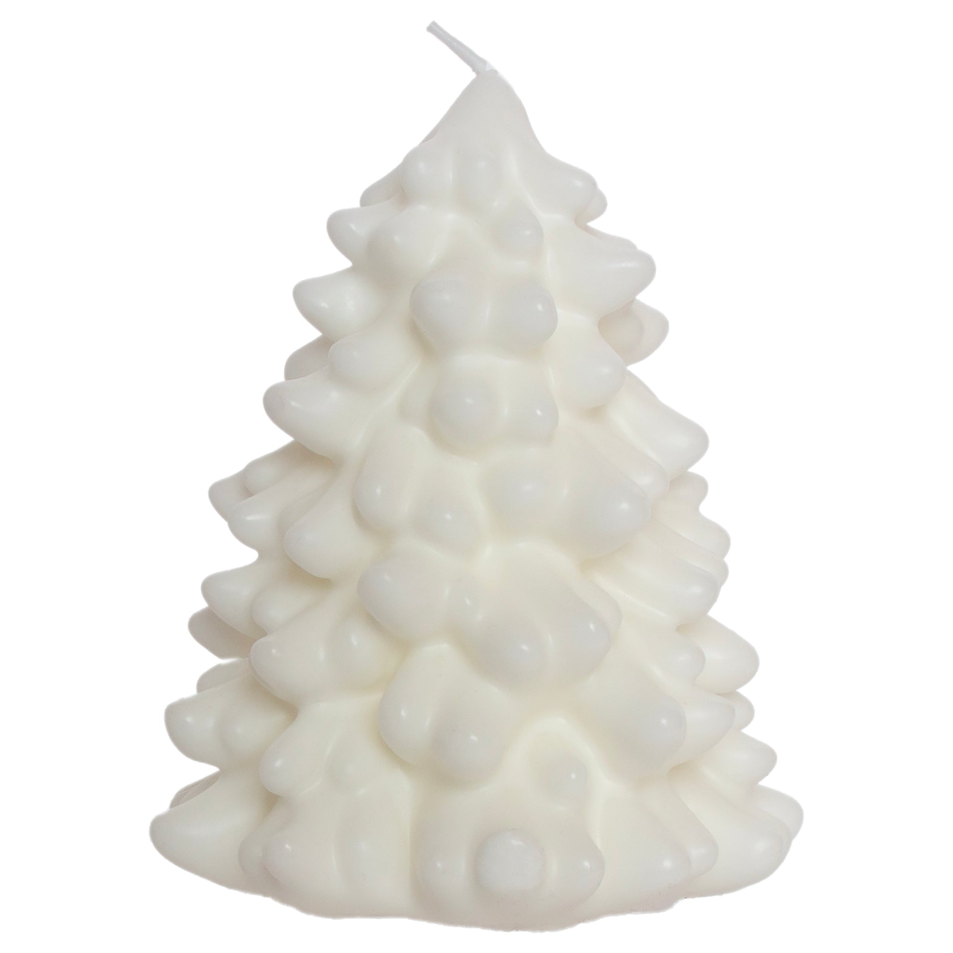 White Spruce Tree Candle Small