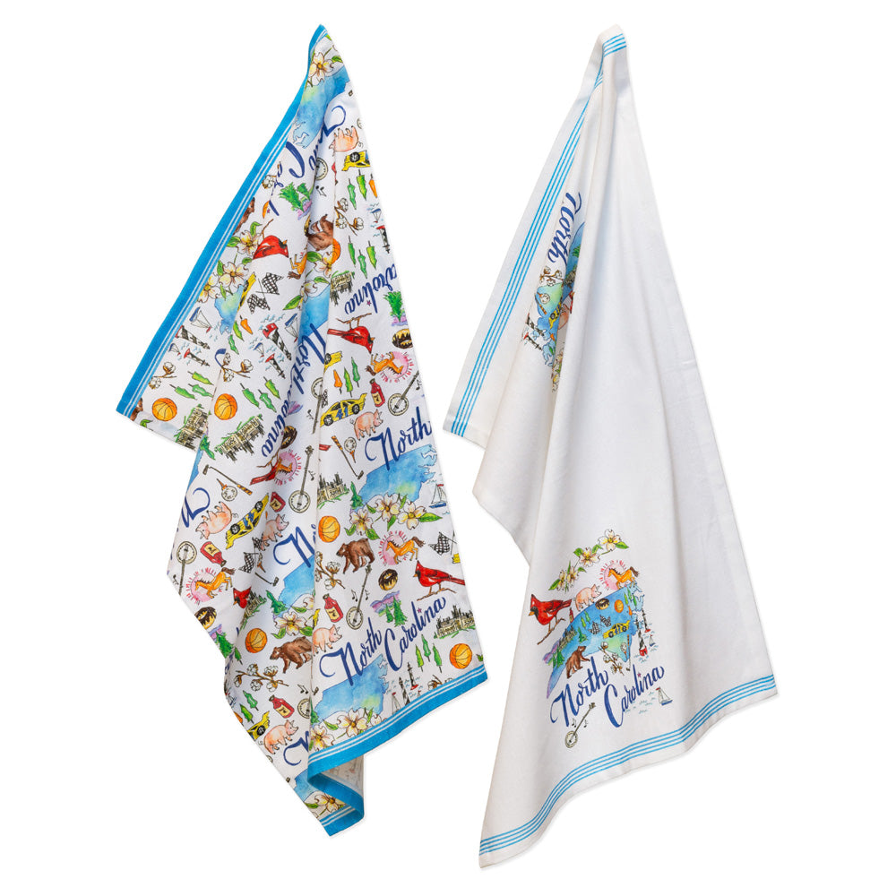North Carolina Tea Towels (Set of 2)