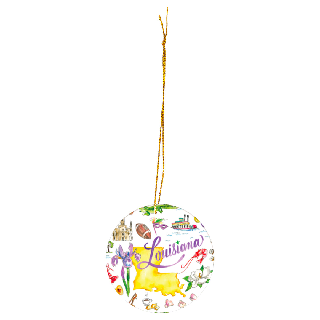 Louisiana State Ornament