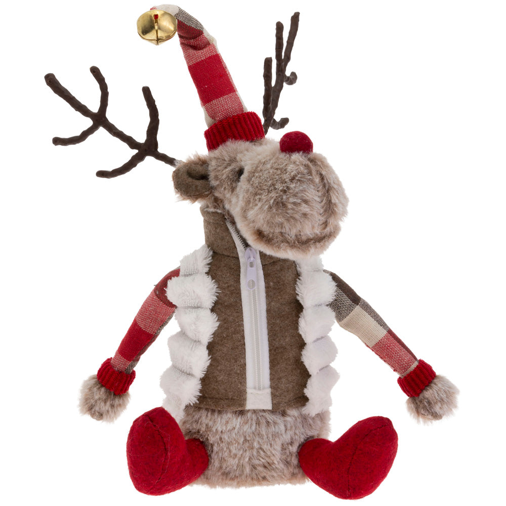 Dasher Puffer Vest Reindeer