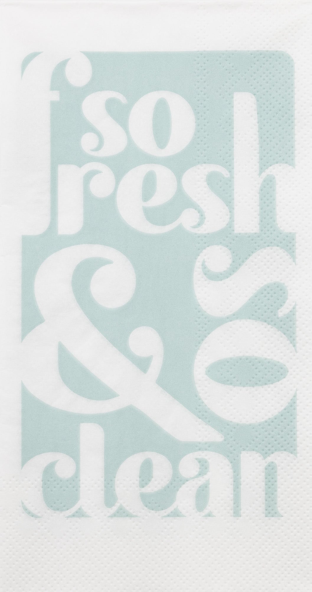 So Fresh So Clean Guest Towel teal