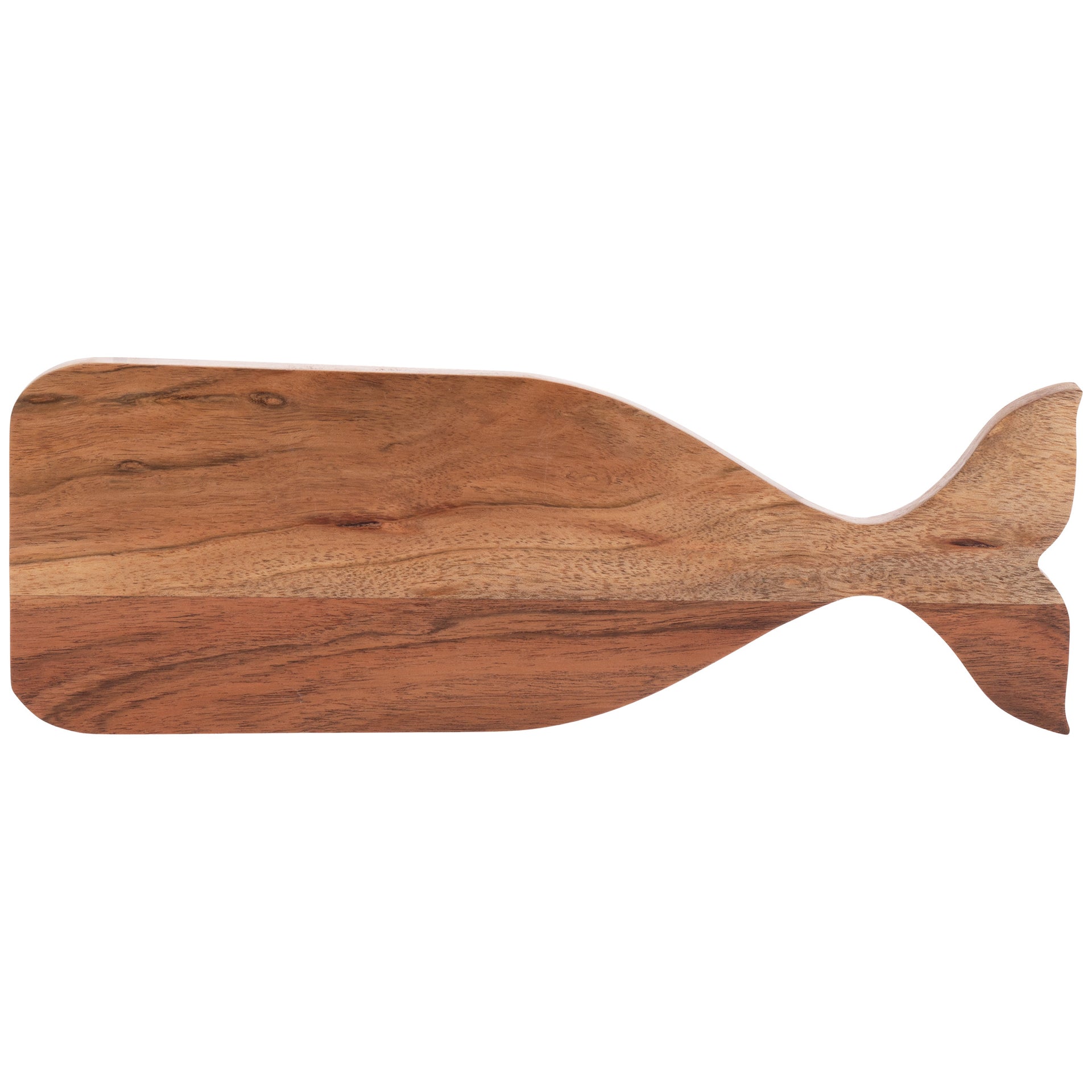 Whale Acacia Wood Cutting Board Small