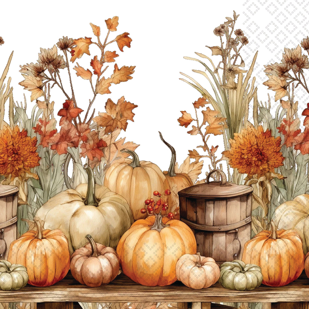 Autumn Abundance Lunch Napkins