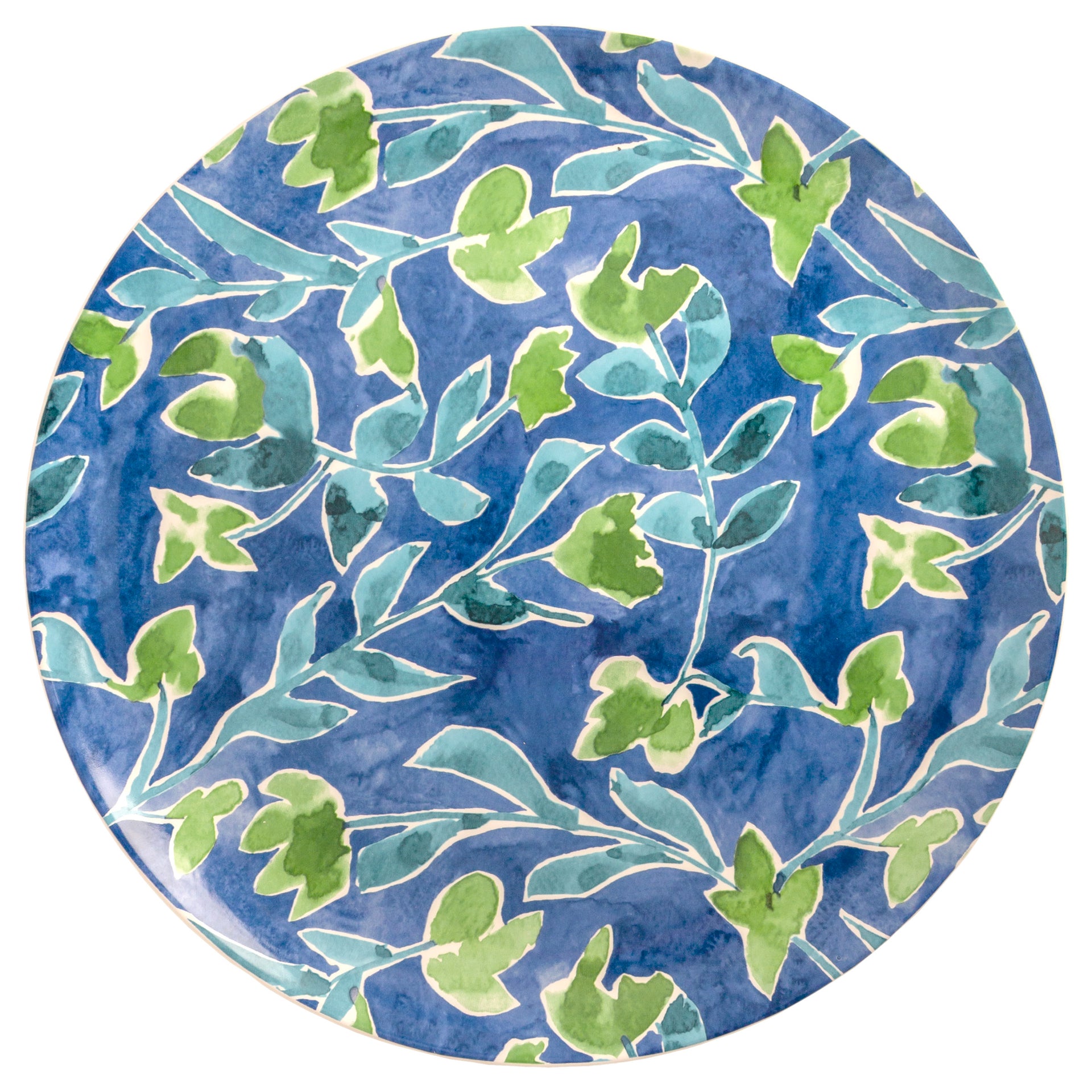 Azure & Ivy 14" Round Platter