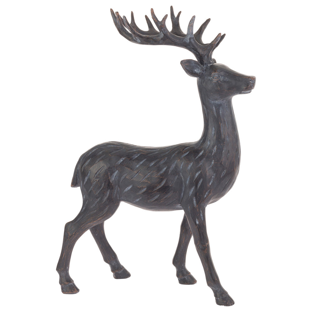 ETCHED SLATE STANDING DEER