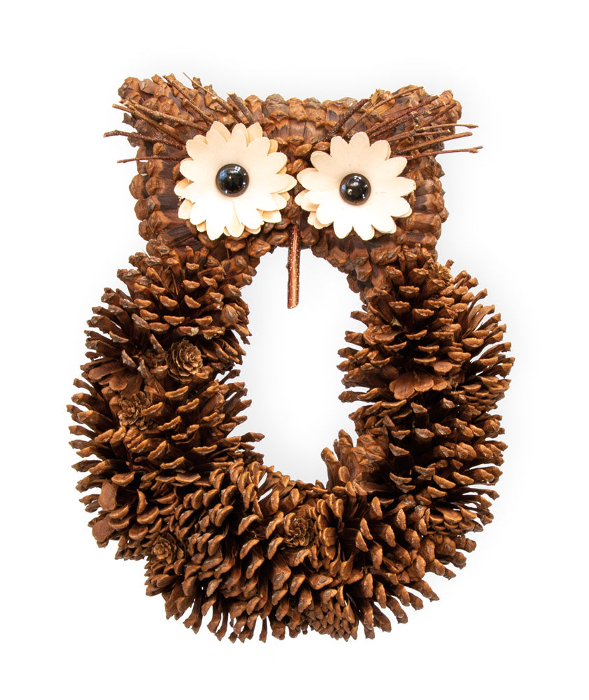 Whooo Owl Wreath