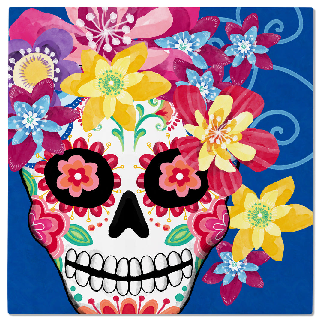 No Vida Cantina Blue Trivet