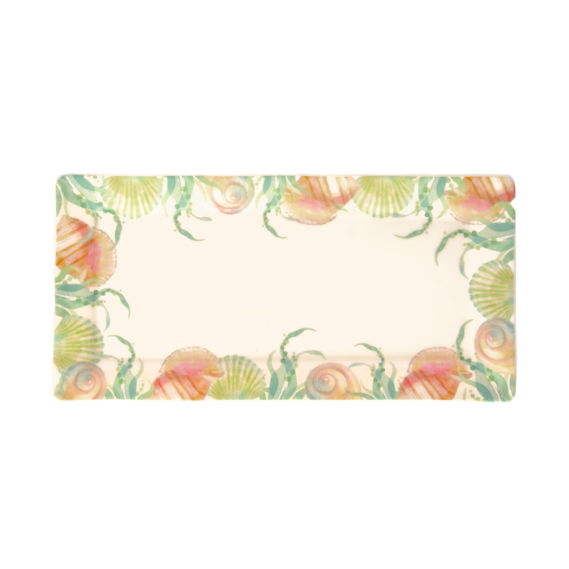 Aquamarine Rectangle Platter Large