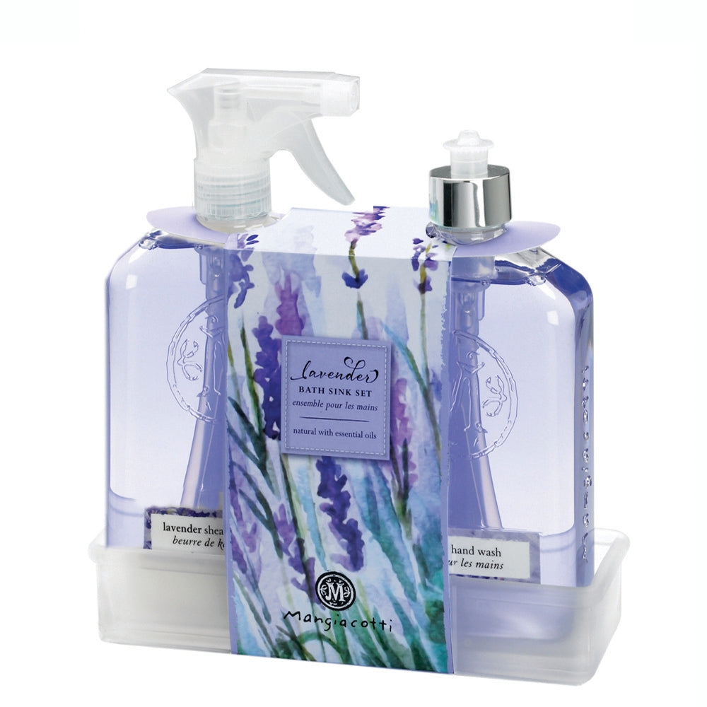 Lavender Kitchen Sink Set