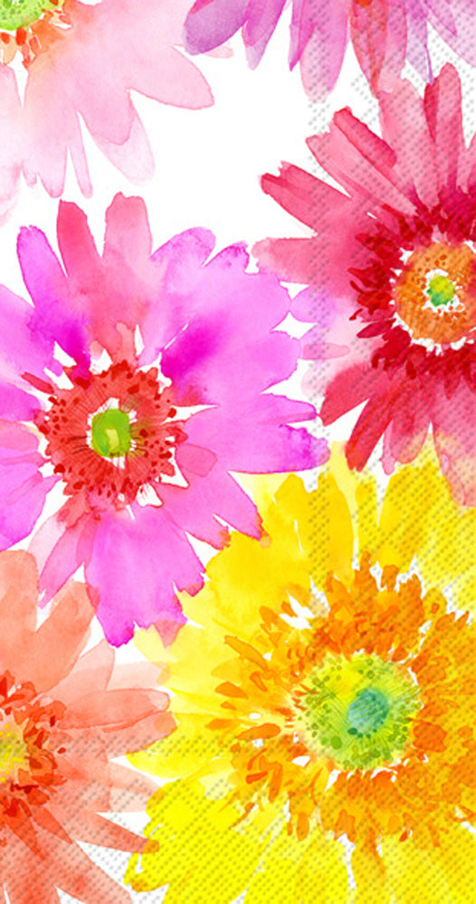 Gerberas Guest Towel