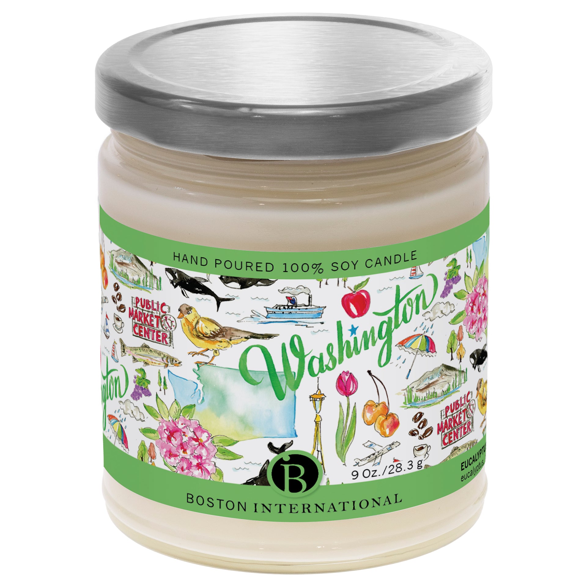 Washington State Candle