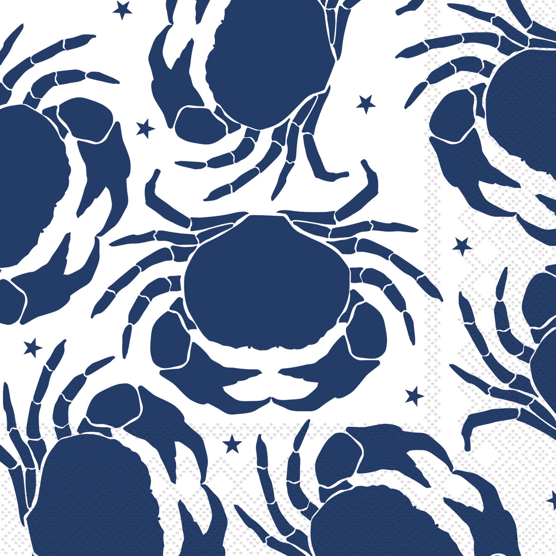 Navy Crabs Lunch Napkin