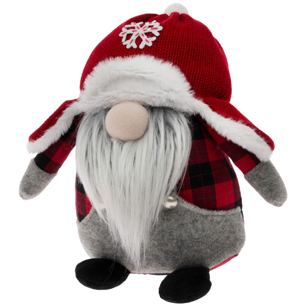 Henric Snowflake Trapper Hat Gnome