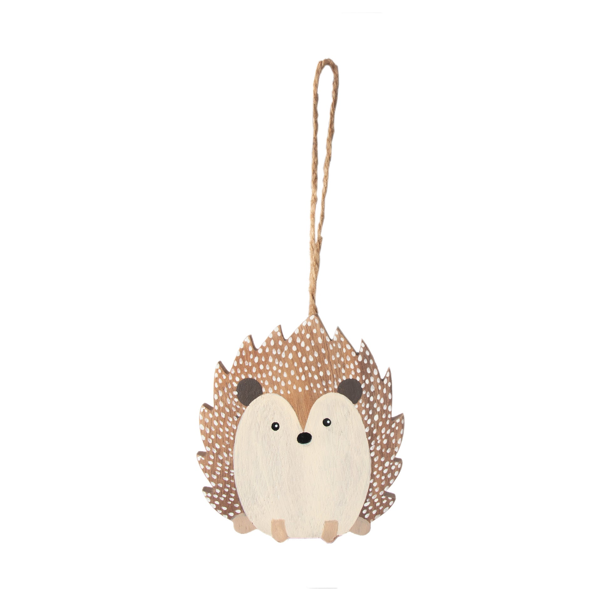 Hedgehog Wood Ornament