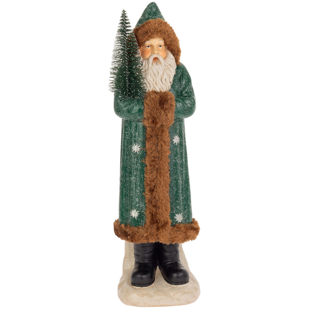 Dark Green Hooded Saint Nick