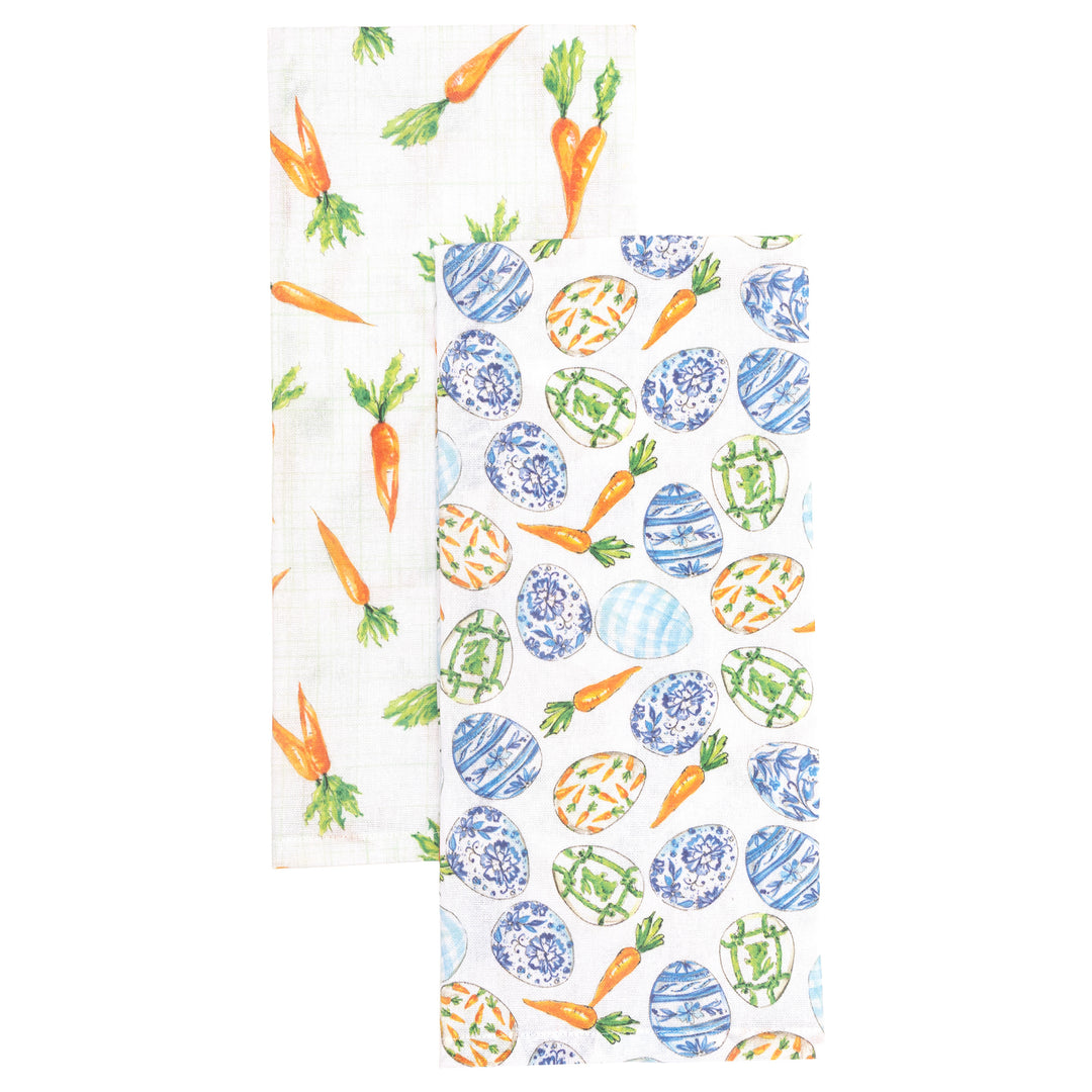 Carrot Patch Tea Towels (Set of 2)