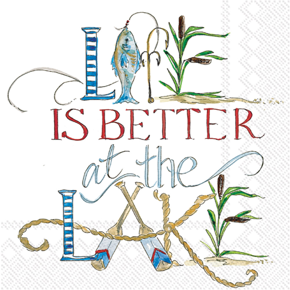 Lake Life Lunch Napkin