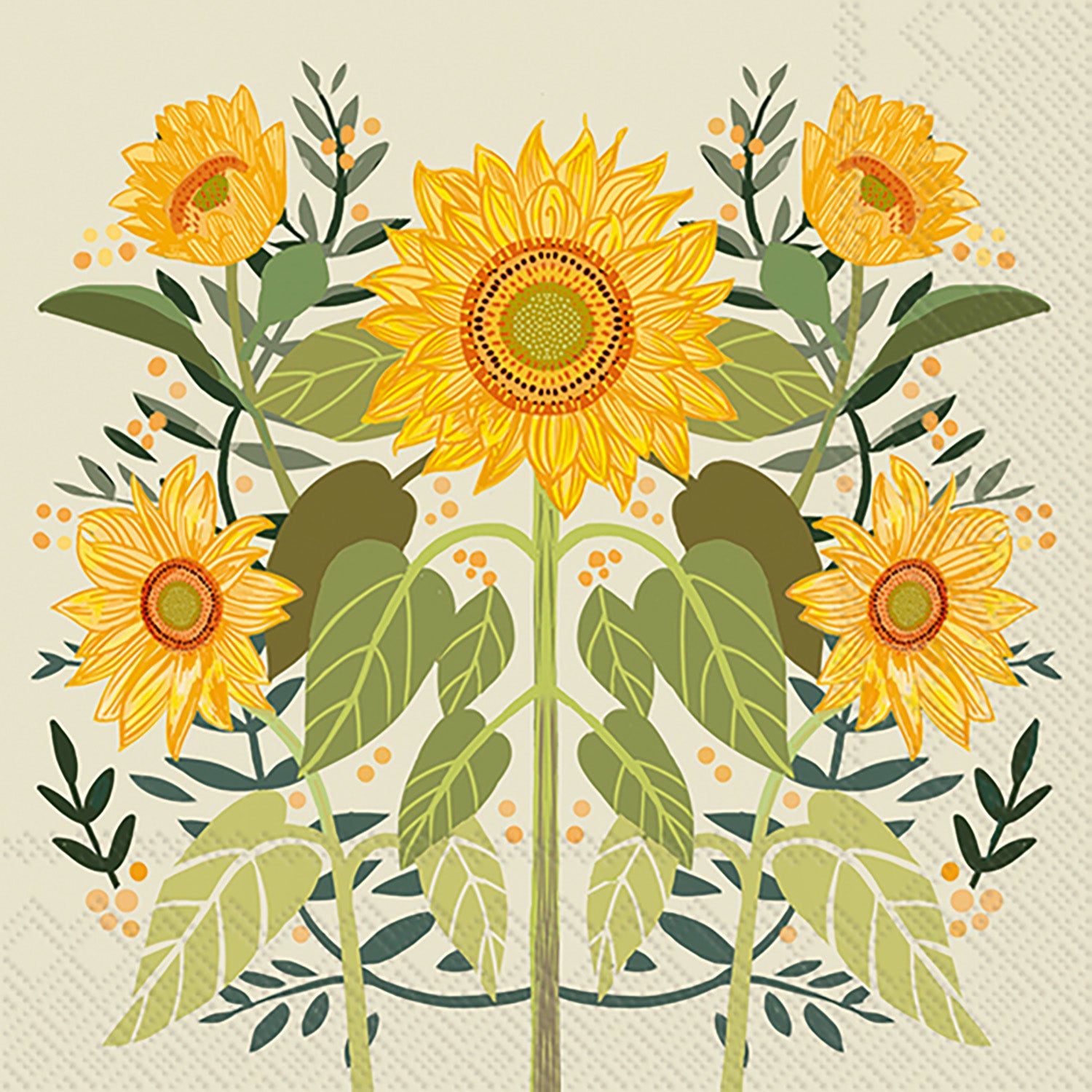 Sunflowers Lunch Napkin