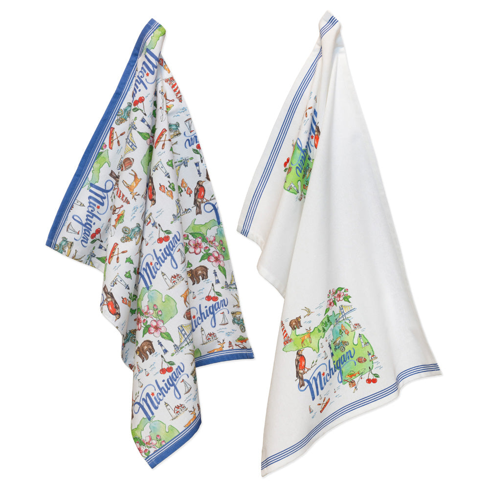 Michigan Tea Towels (Set of 2)
