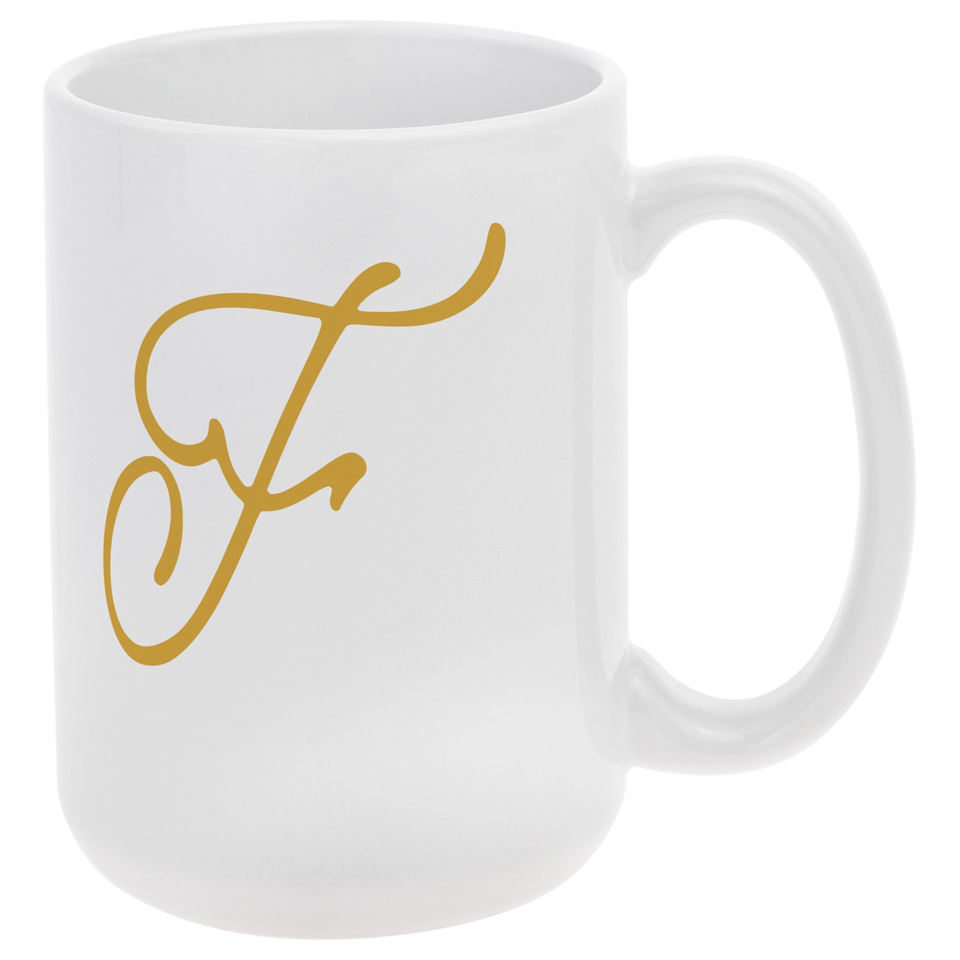 Chic Monogram F Mug