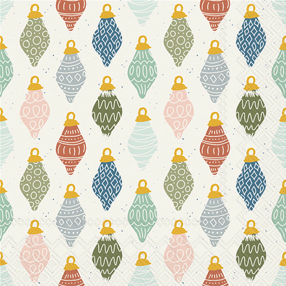 Boho Ornaments Lunch Napkin