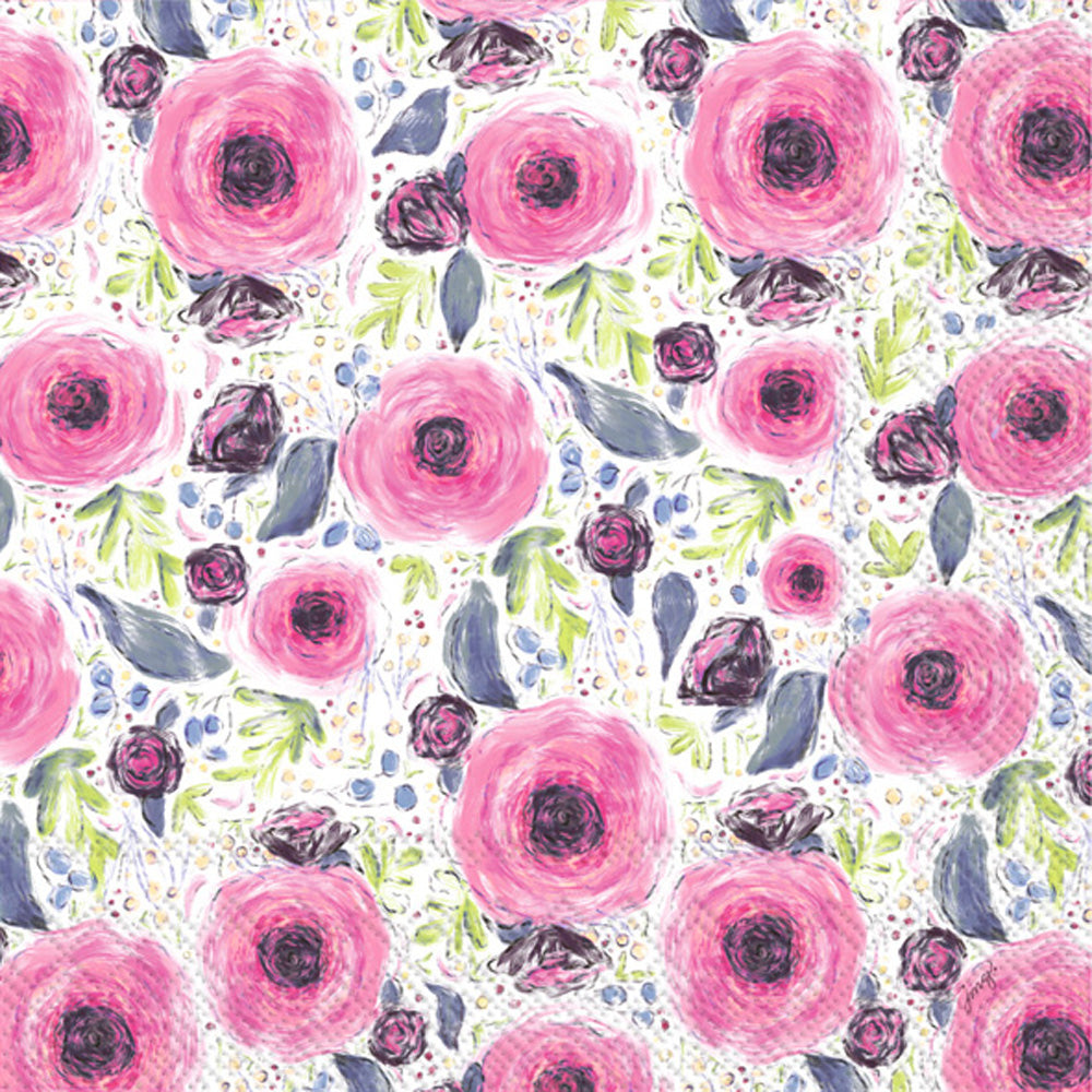 Floral Foliage Lunch Napkin